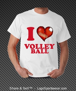 I love volleyball Design Zoom